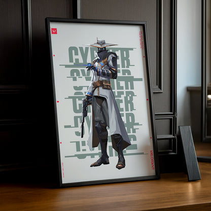 Cadre Photo Valorant - Cypher
