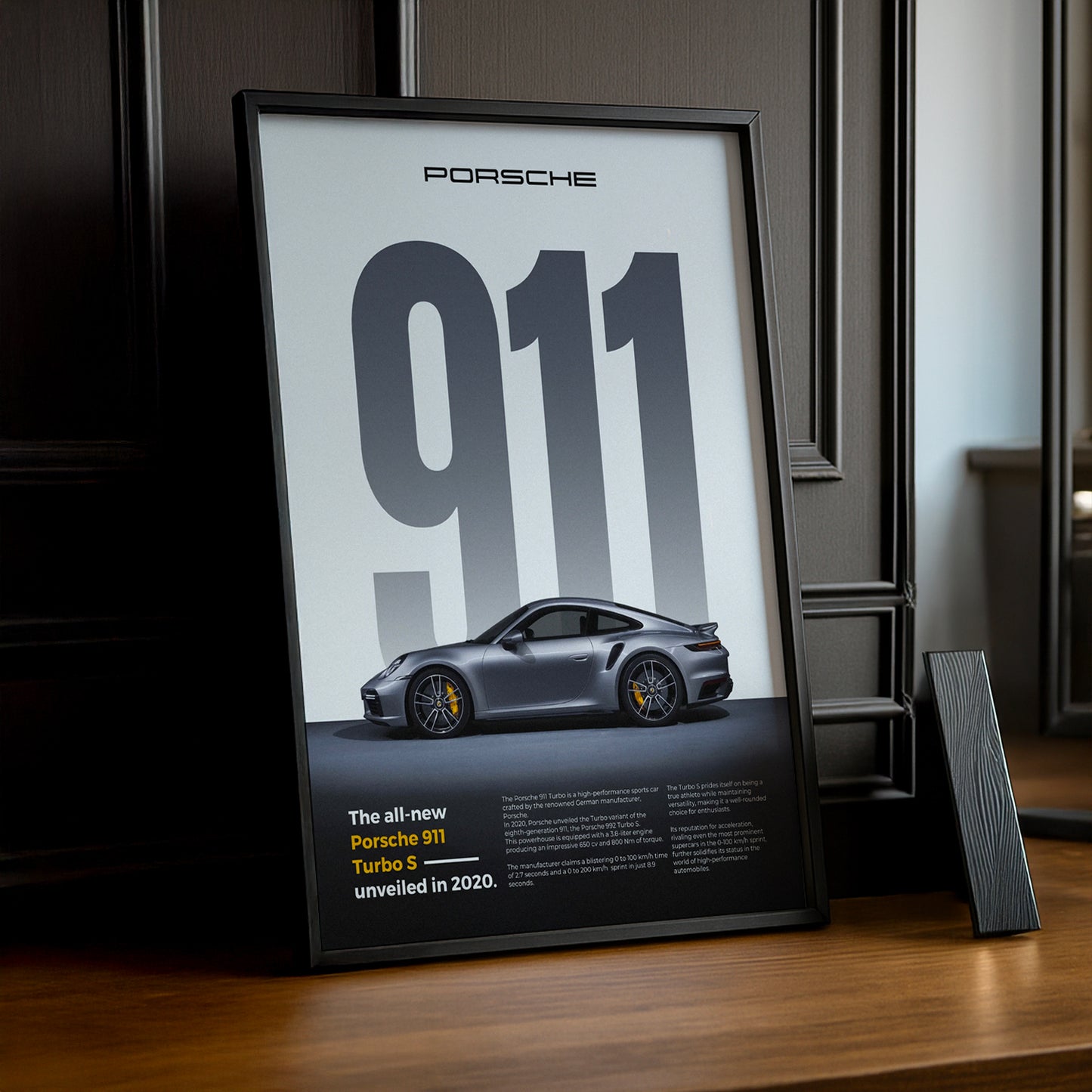 Poster Voitures - Porsche 911 Turbo S
