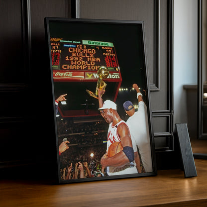 Cadre photo NBA - Chicago Bulls World Champion