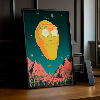 Cadre photo de Rick et Morty