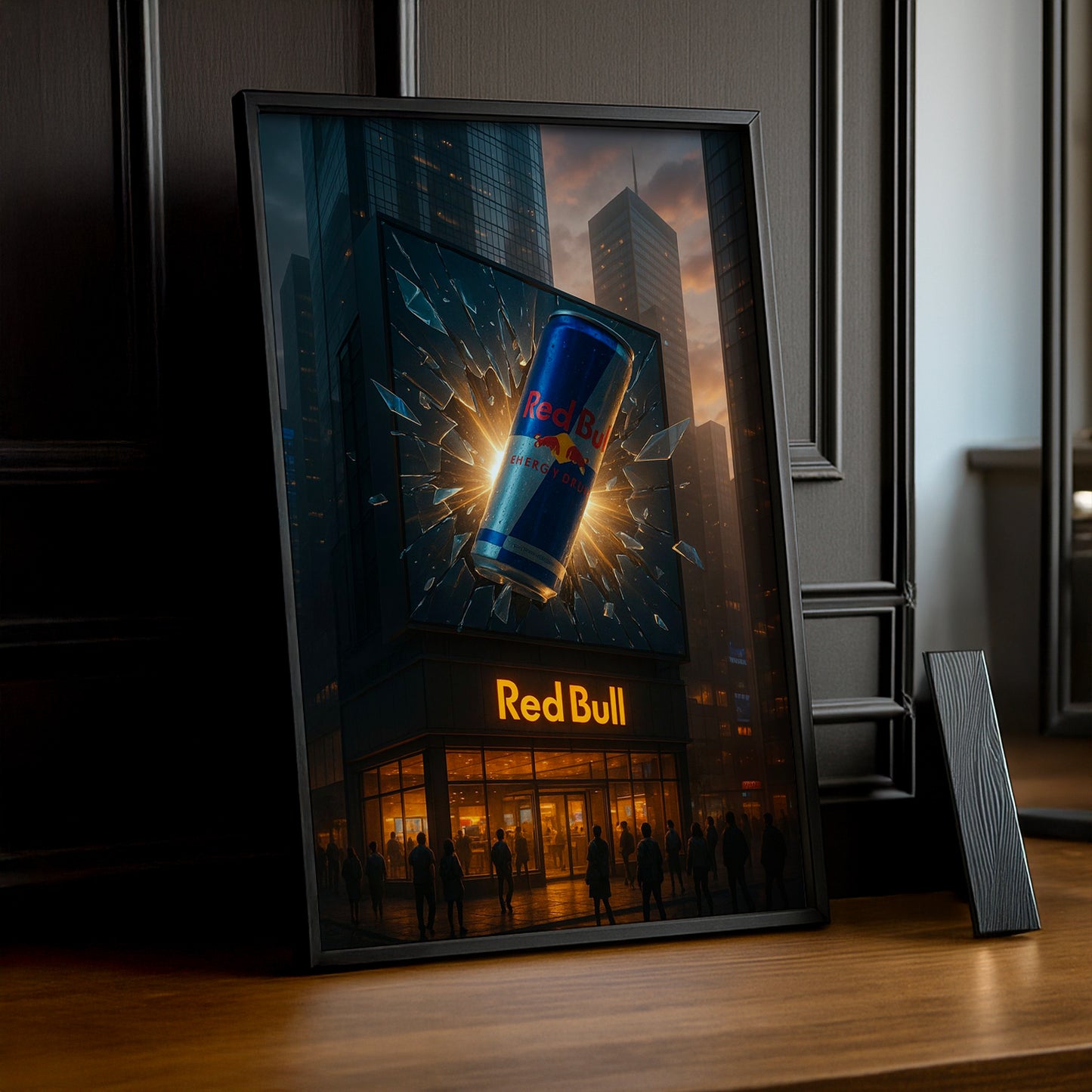 Cadre Photo Redbull - Immeuble