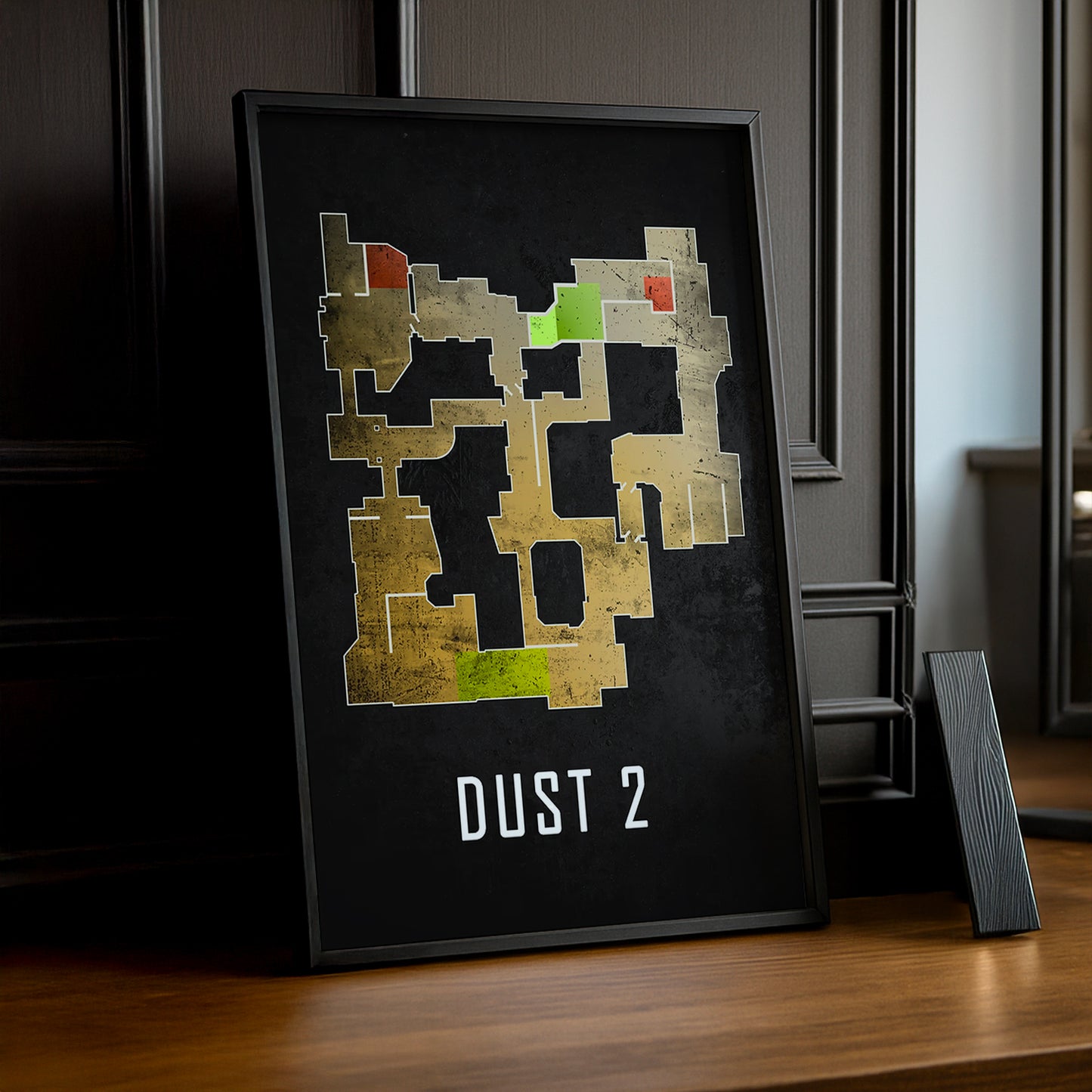Cadre Photo Counter Strike - Map Dust 2