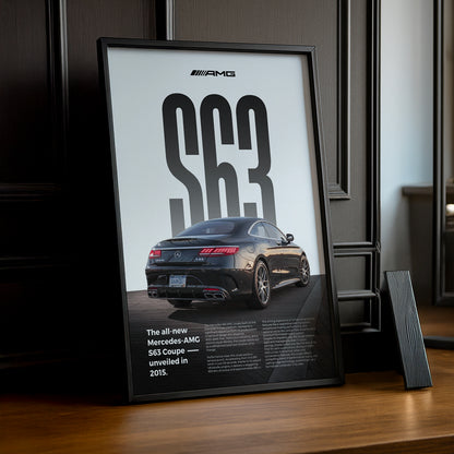 Poster Voitures - Mercedes AMG S63