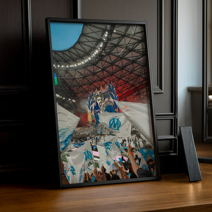 Olympique de Marseille Stade Vélodrome - Poster