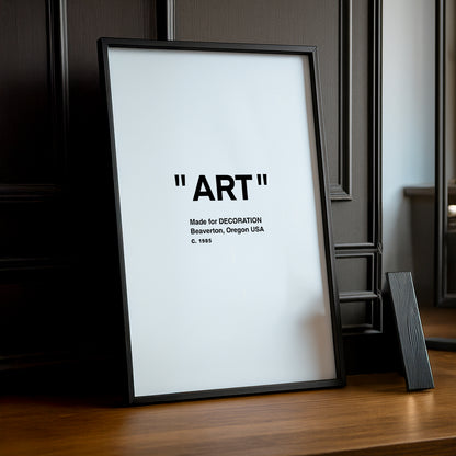 Cadre photo Off-White "Art"