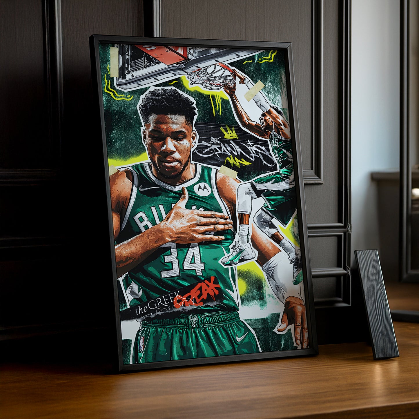 Cadre photo Giannis NBA