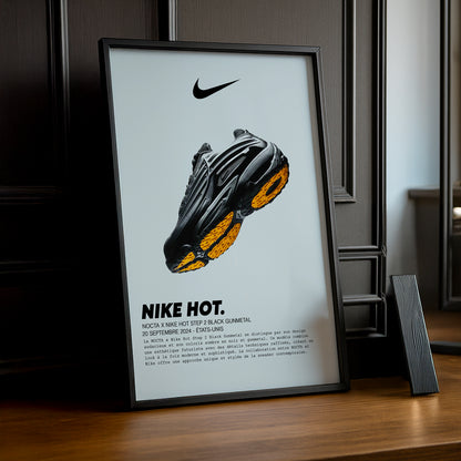 Cadre photo Nocta x Nike Hot Step 2 Black Gunmetal