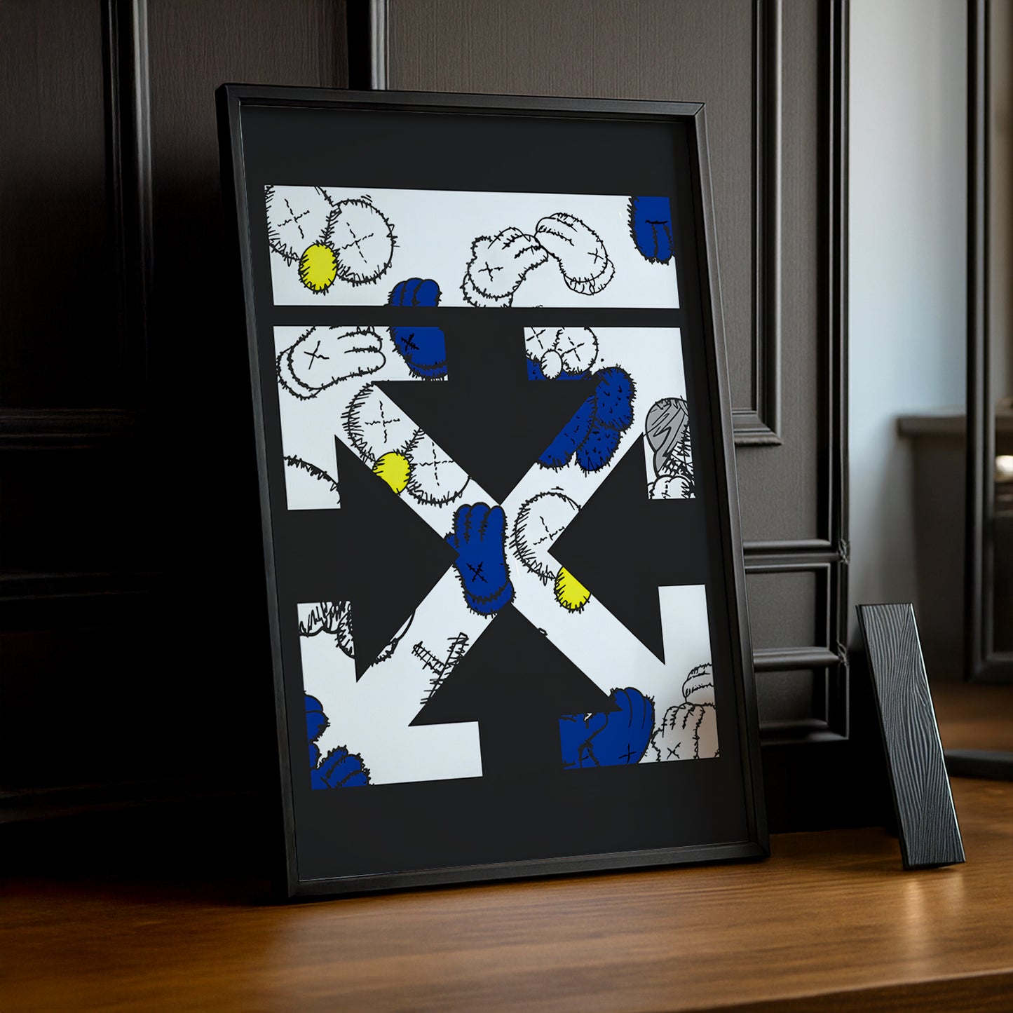 Cadre photo Off-White x Kaws