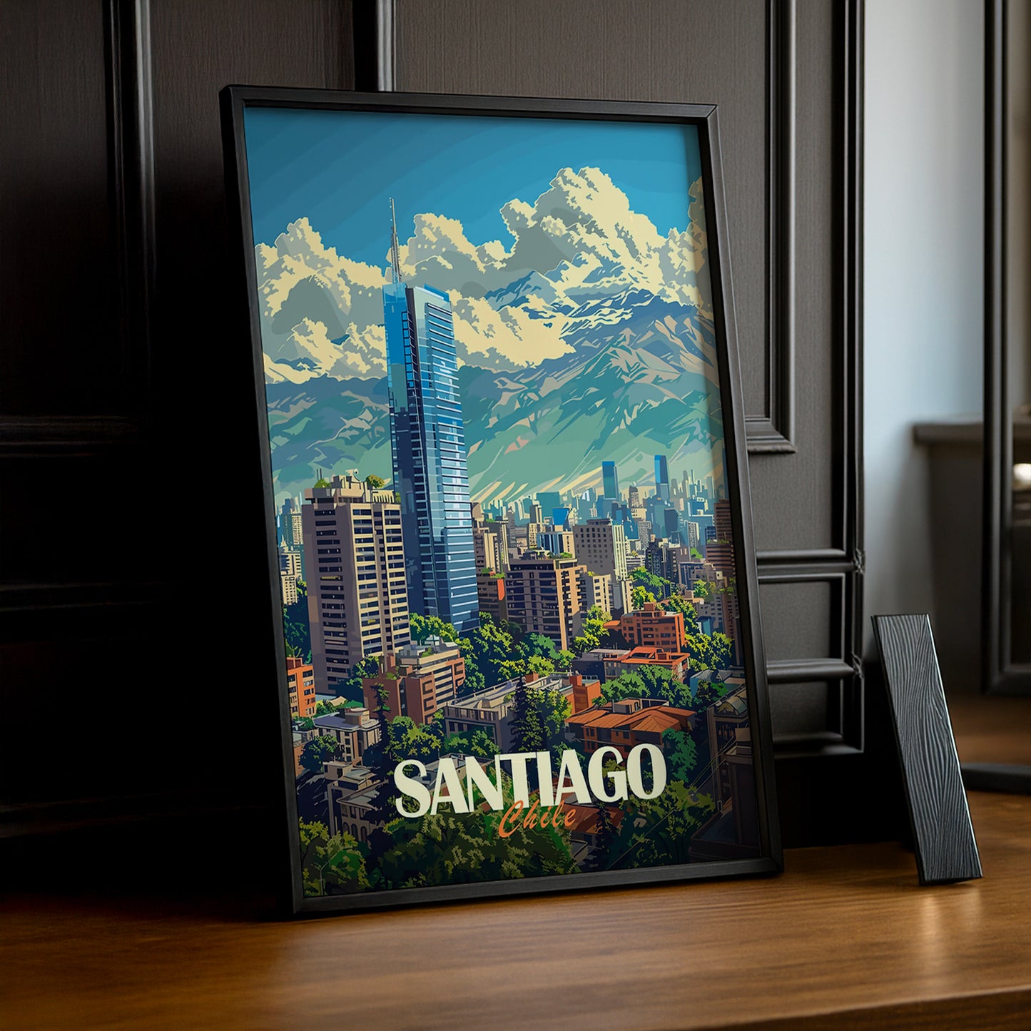 Cadre photo Santiago Chile
