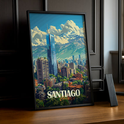 Cadre photo Santiago Chile