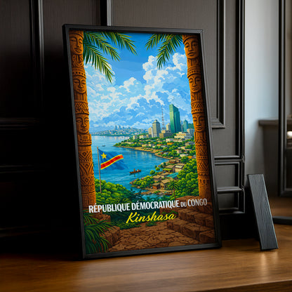 Cadre Photo Afrique - RD Congo Kinshasa