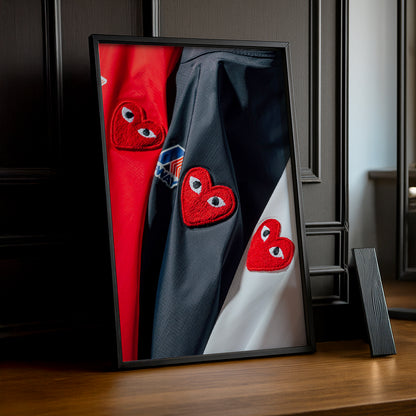 Poster Comme Des Garçons - Collab K-Way