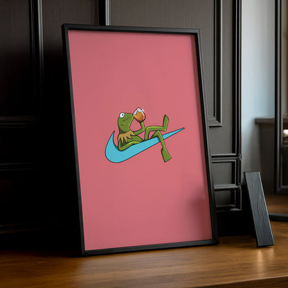 Poster Nike logo art