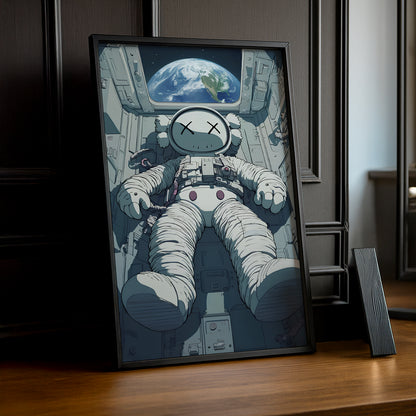 Poster Kaws - Companion Astronaute