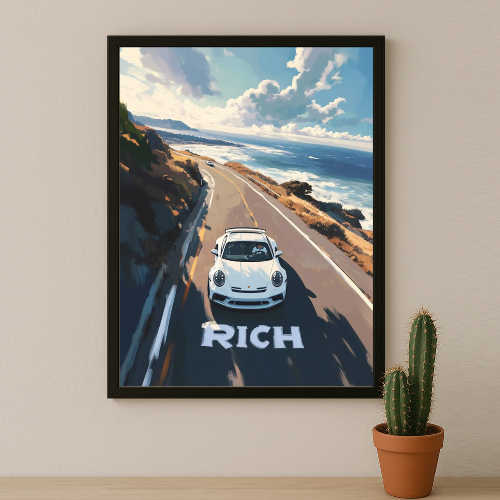 Porsche 911 - Poster