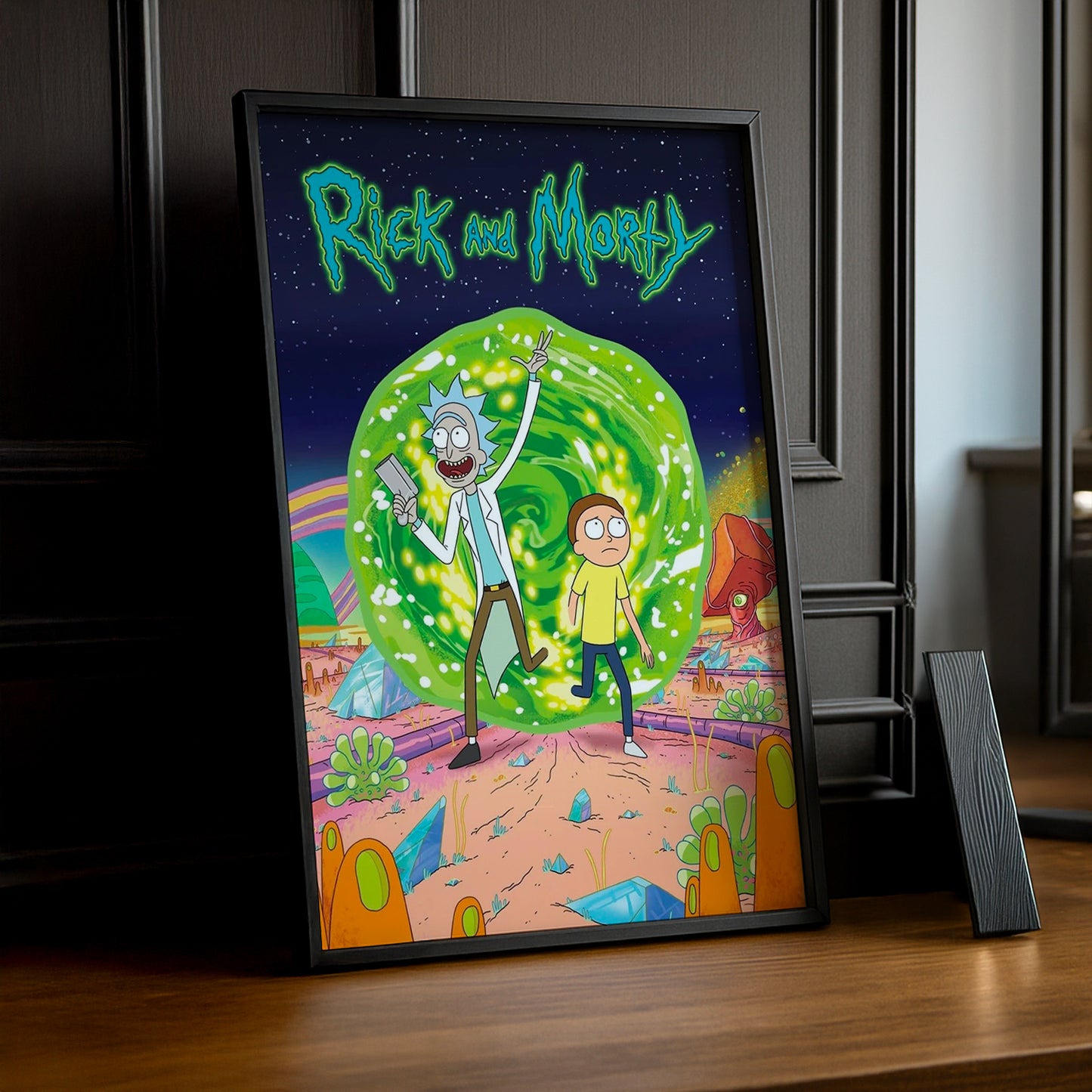 Cadre photo de Rick et Morty