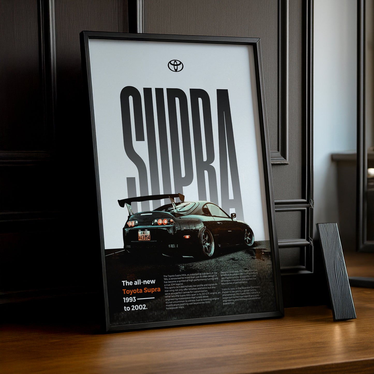 Poster Voitures - Toyota Supra