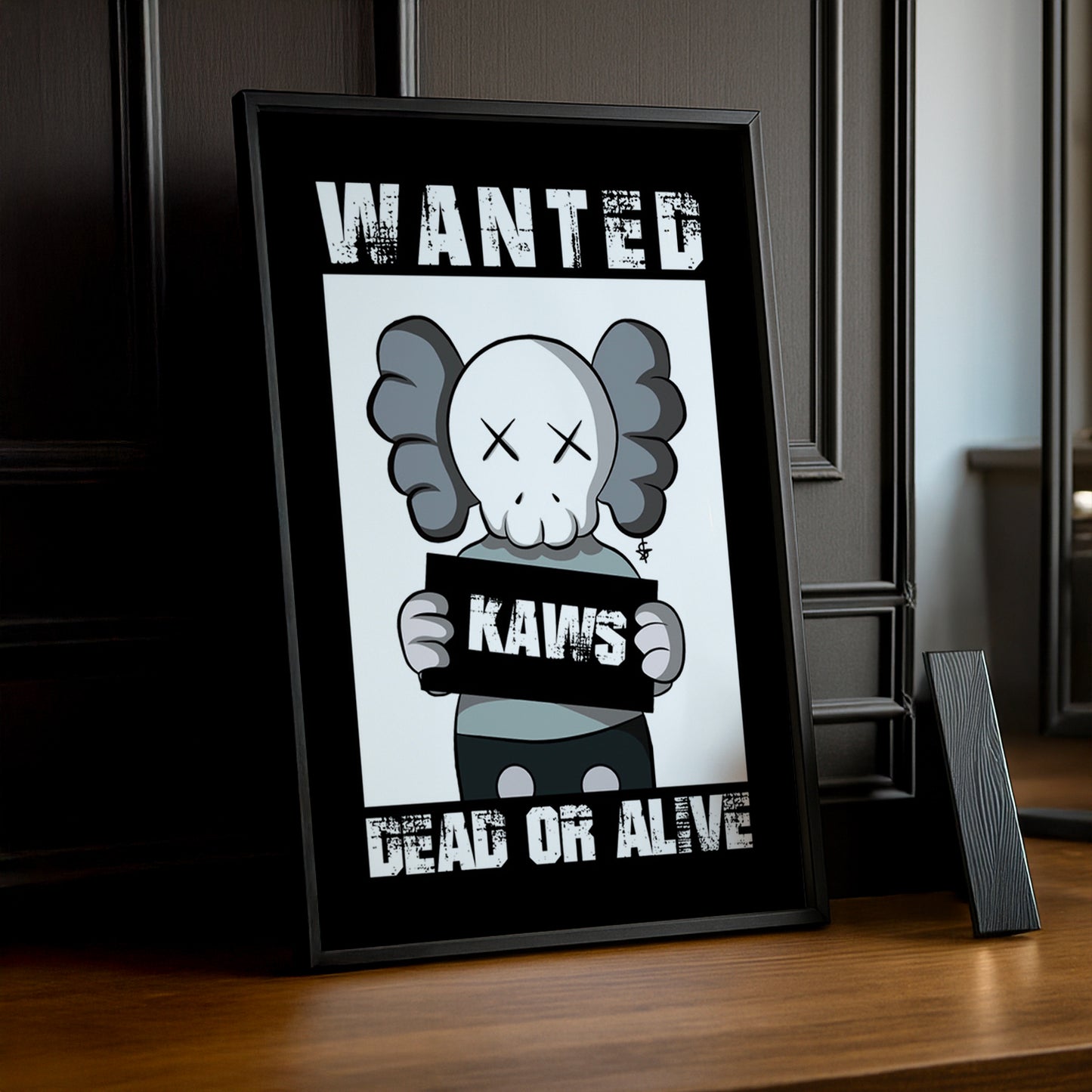 Poster Kaws Wanted