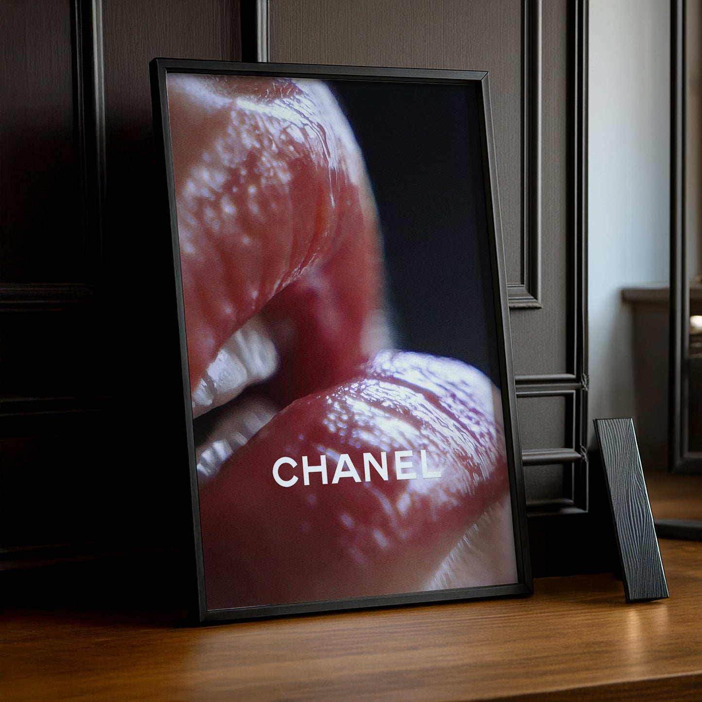 Poster Photo Chanel - Red Lips