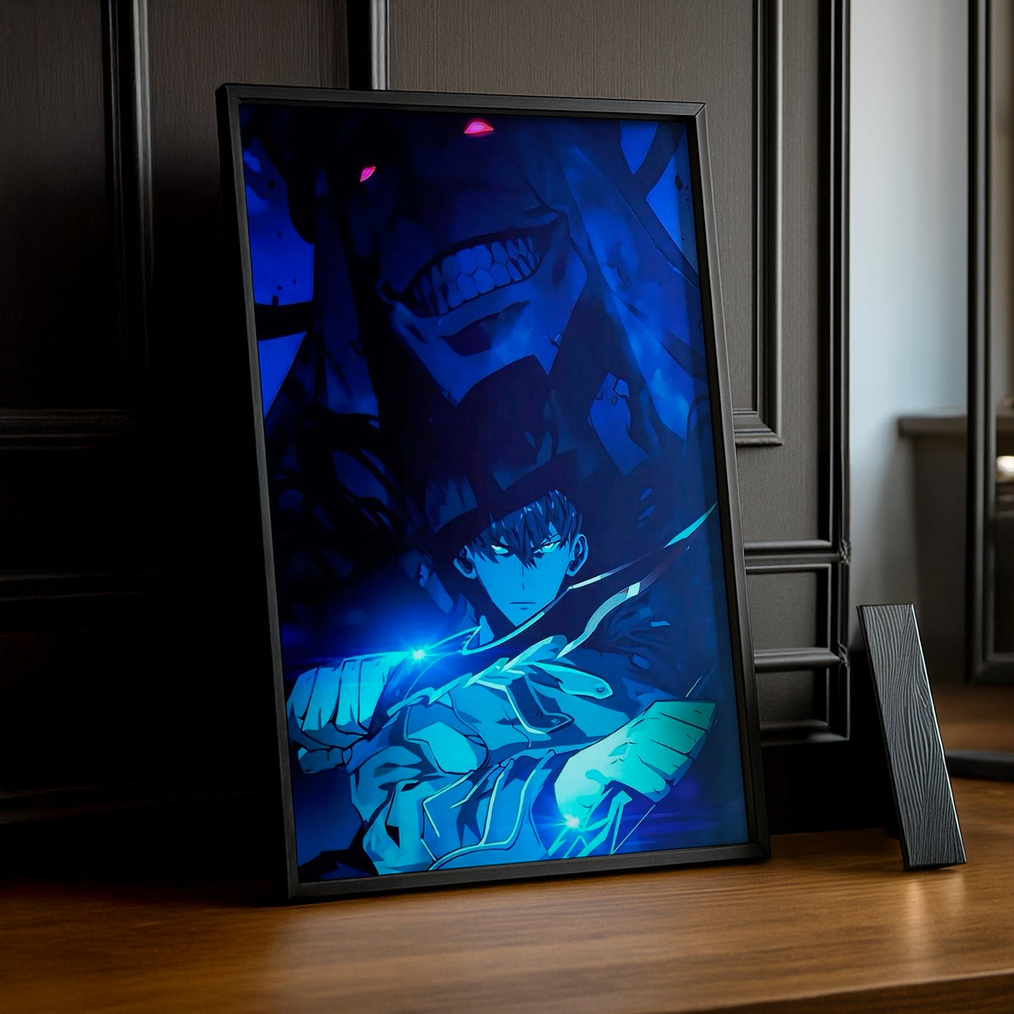 Poster Photo Solo Leveling - Blue Power