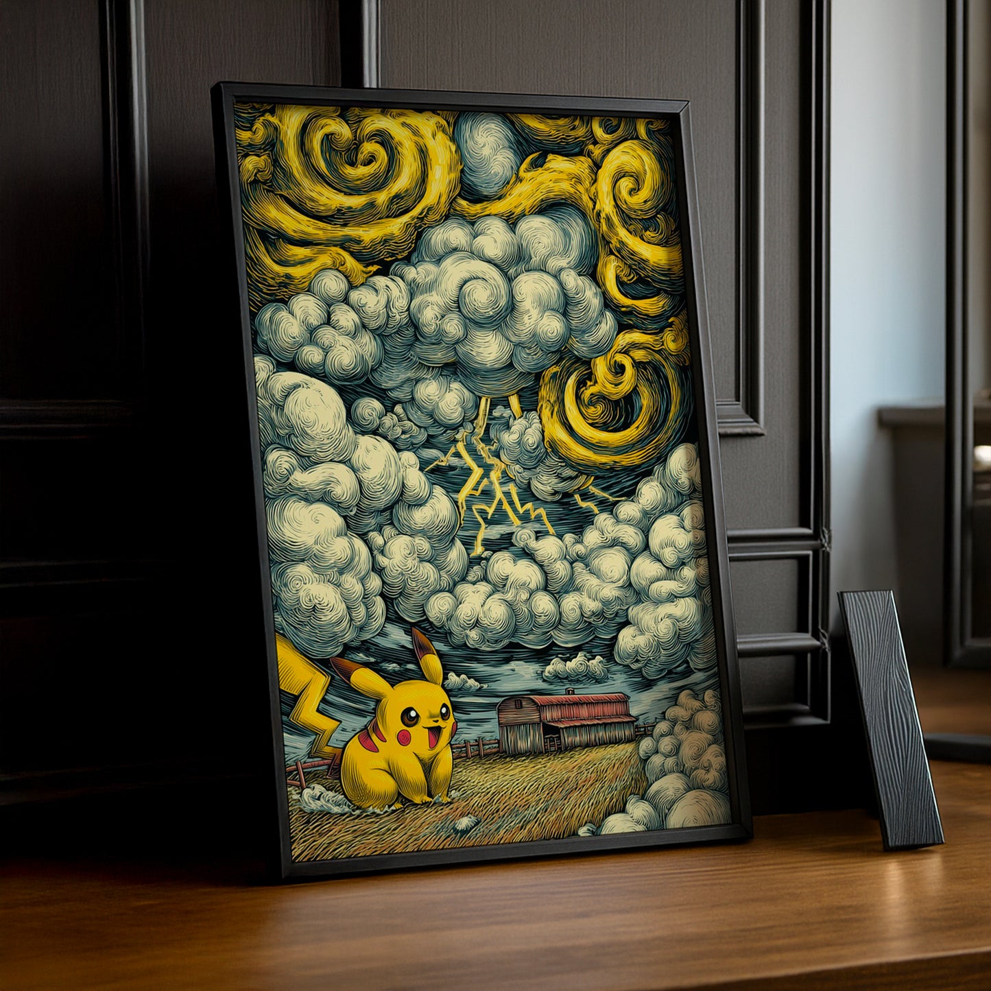 Cadre Photo Pokémon - Pikachu Champs