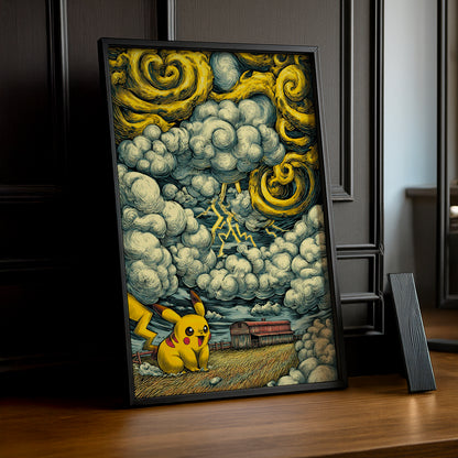 Cadre Photo Pokémon - Pikachu Champs