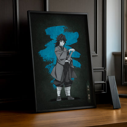 Cadre Photo Demon Slayer - Giyu Tomioka