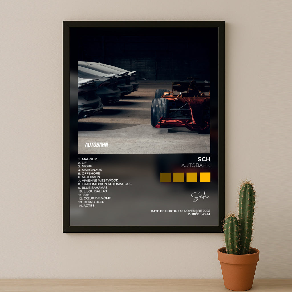 Poster SCH - Album Autobahn