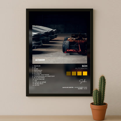 Poster SCH - Album Autobahn