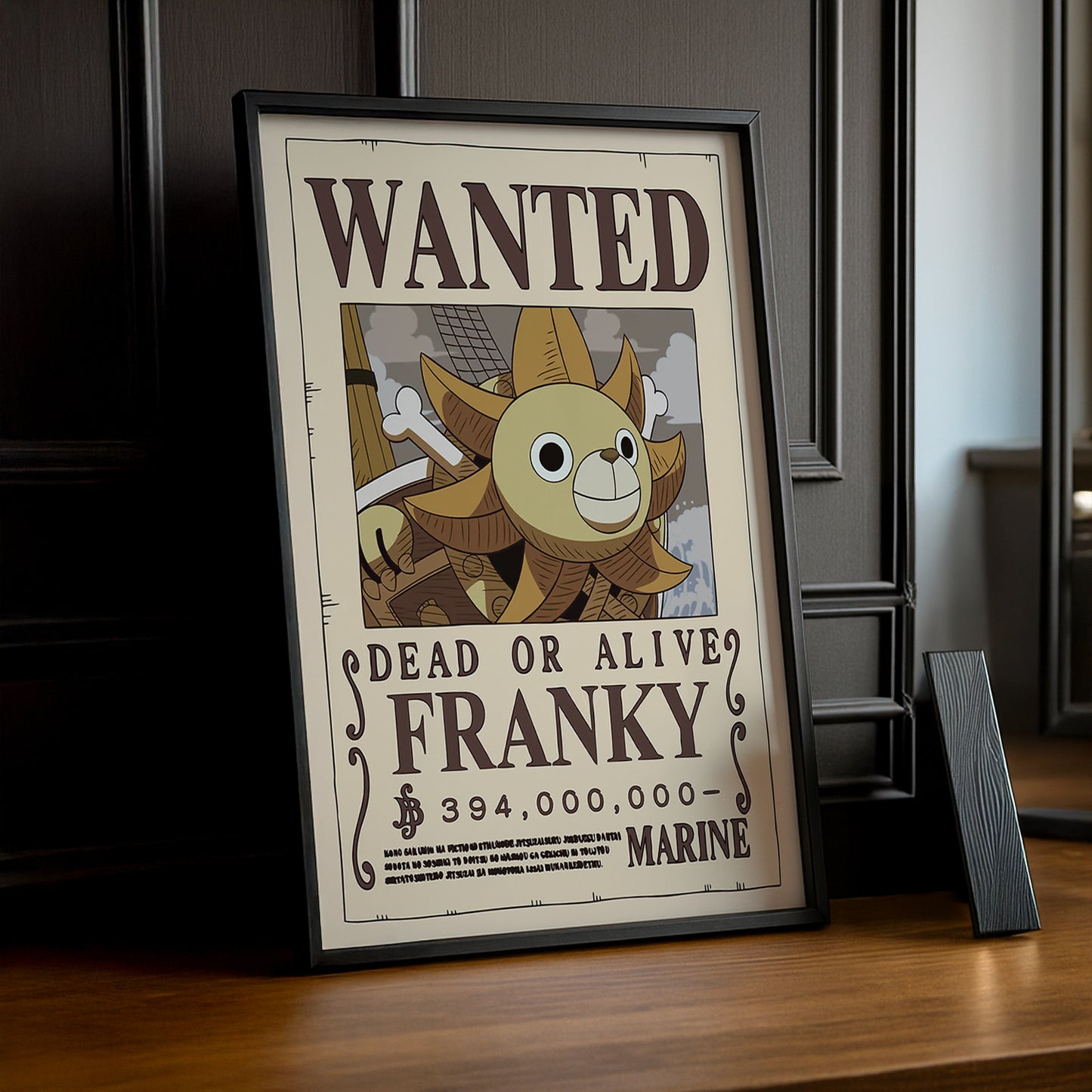 Cadre photo One Piece - Wanted Franky