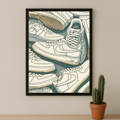 Poster Nike Air Force 1 Alls