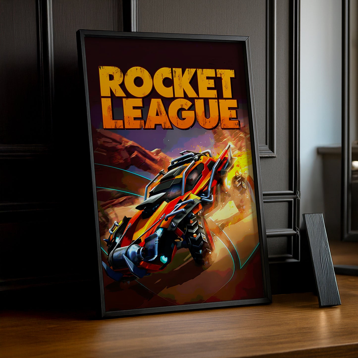 Cadre Photo Rocket League - Orange