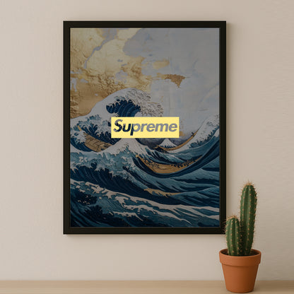 Cadre photo Supreme - Golden Wave