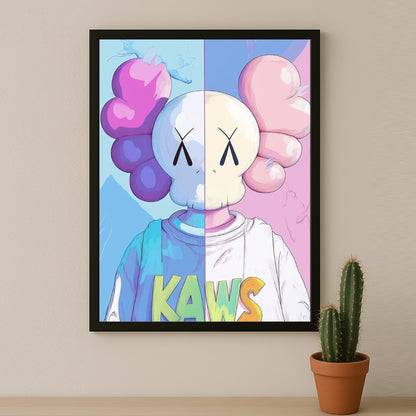 Poster Kaws - Companion T-Shirt