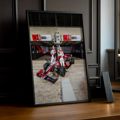 Poster encadrée GP Explorer - Écurie Erborian Baghera x Cocotte