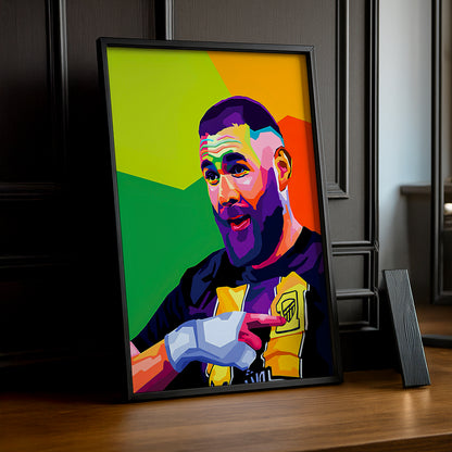 Cadre photo Karim Benzema