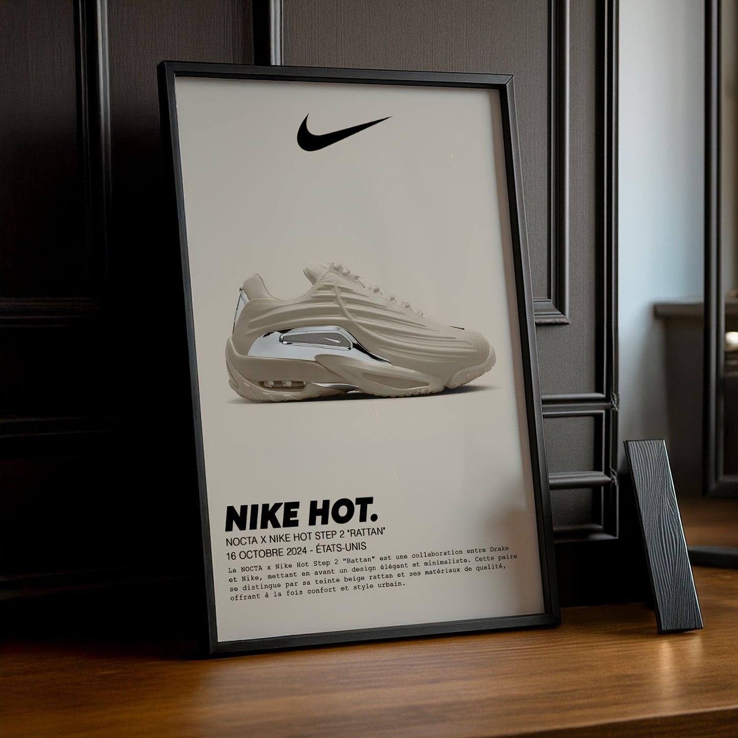 Cadre photo Nocta x Nike Hot Step 2 Rattan