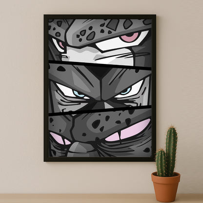 Poster Dragon Ball Z - Eyes Villians