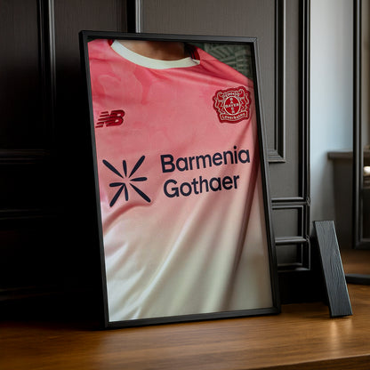 Poster Maillot Football - Bayer Leverkusen Kit 25-26