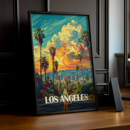 Cadre photo Los Angeles USA