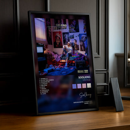 Cadre photo Album Musicaux - Vintage de Soolking