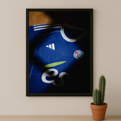 Cadre photo - Maillot FC Strasbourg 2026