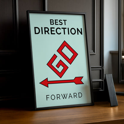 Monopoly Best Direction - Poster