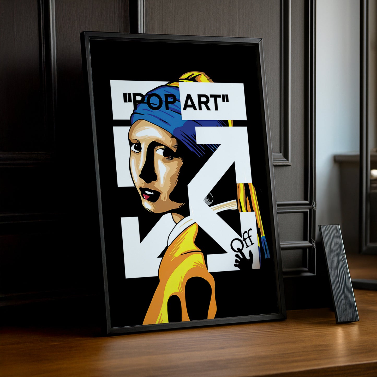 Cadre photo Off-White "Pop-Art"