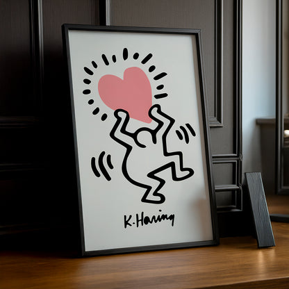 Cadre photo Keith Haring