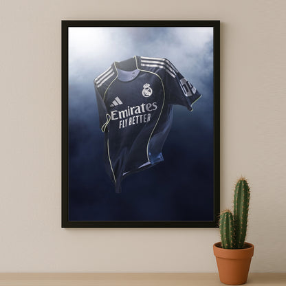 Cadre photo - Maillot Real Madrid Extérieur 25-26