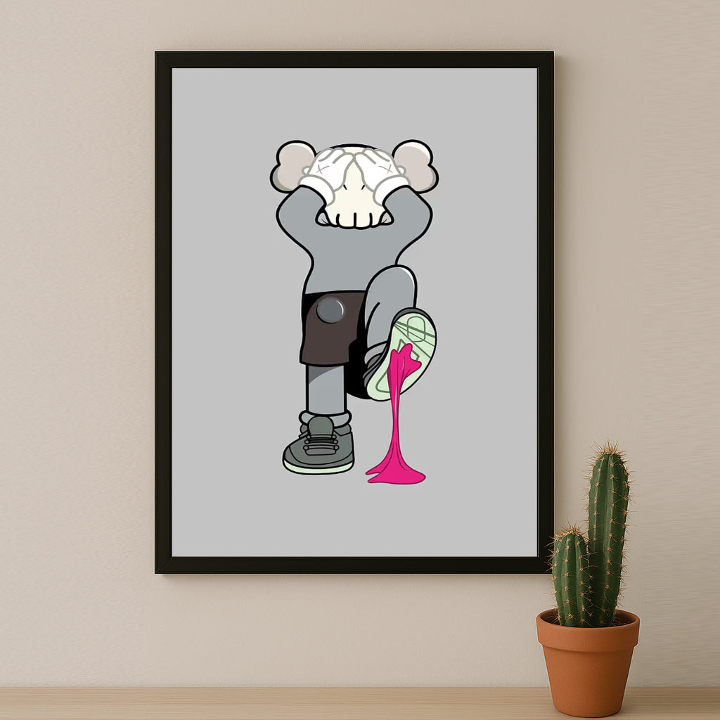 Cadre photo Kaws - Chewing-Gum