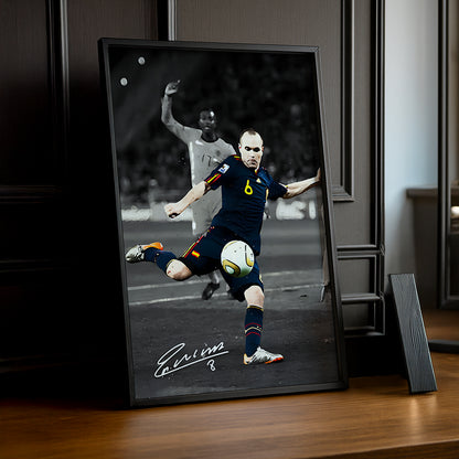 Cadre photo de Andrés Iniesta