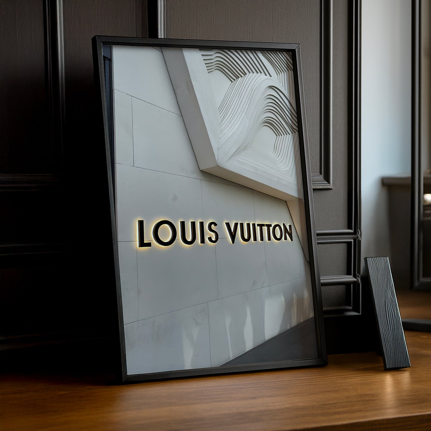 Cadre photo Louis Vuitton devanture
