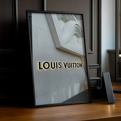 Cadre photo Louis Vuitton devanture